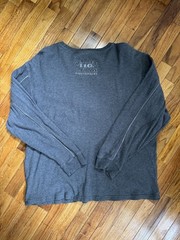 Harley-Davidson Genuine MotorClothes Men’s XL Gray Long Sleeve Crewneck Tee