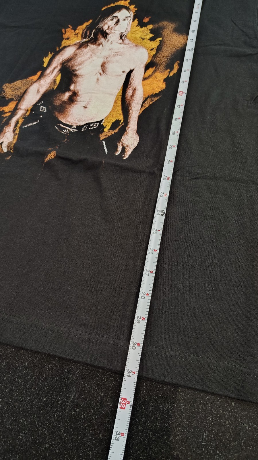 The Thread shop Iggy pop rock t shirt size XL gallery
