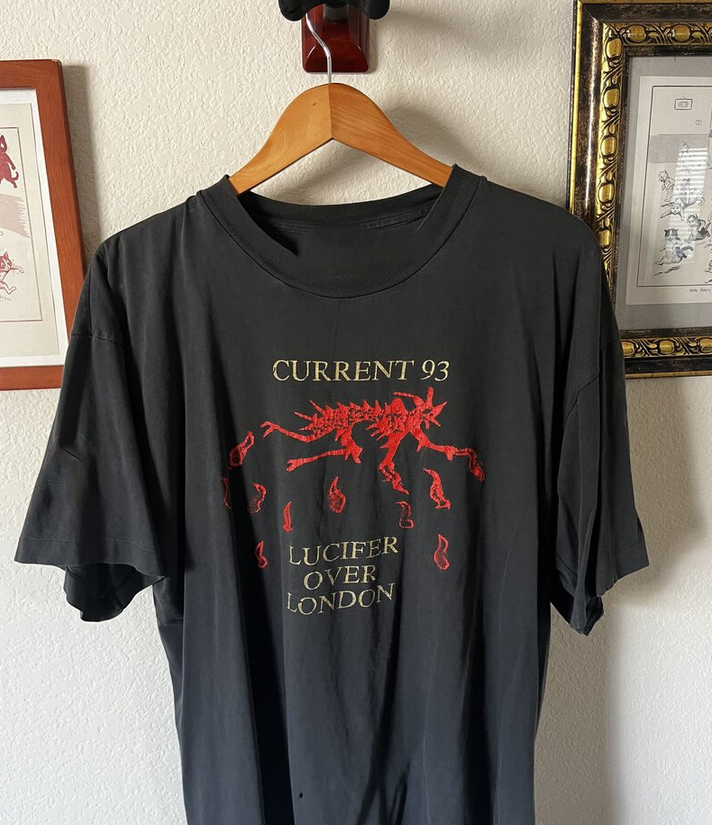 Current 93 band Lucifer Over London T-Shirt Cotton Full Size TS609 gallery