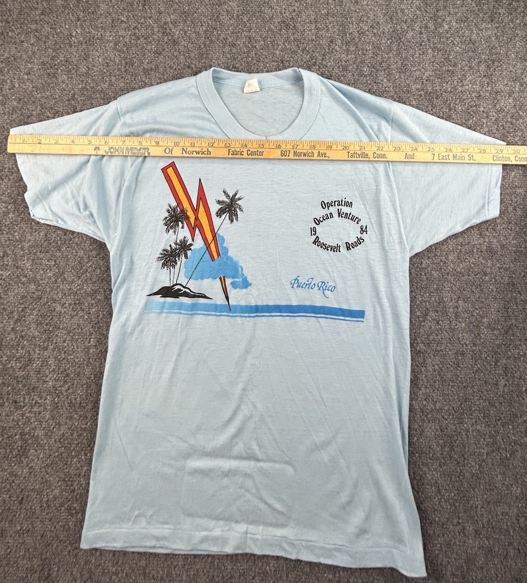 Vintage 1984 Operation Ocean Venture T-Shirt – Signal Artwear – Roosevelt Roads gallery