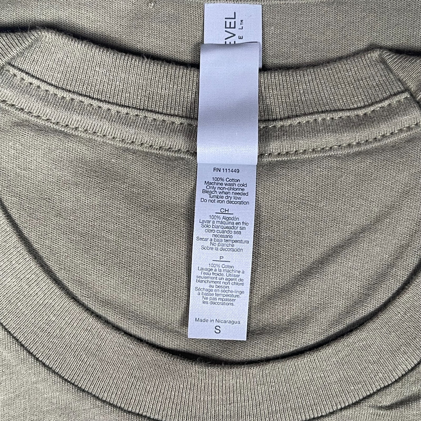 Lot of 3 Next Level Unisex Premium Army TShirts Plain Super Soft US Size S gallery
