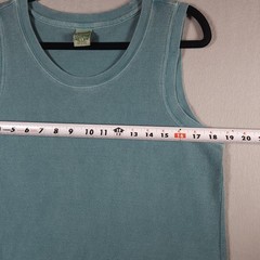 Royal Robbins Shirt Mens Medium Blue Cotton Tank Top Sleeveless Peru Casual