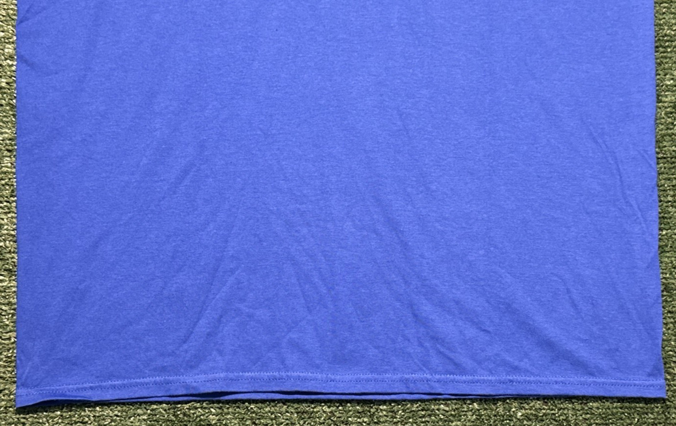 Chevron This is Human Energy TShirt Blue Oil Gas Company Graphic Tee Men's L gallery
