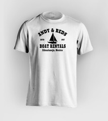 Andy and Red’s Boat Rentals -Inspired by the Movie Shawshank