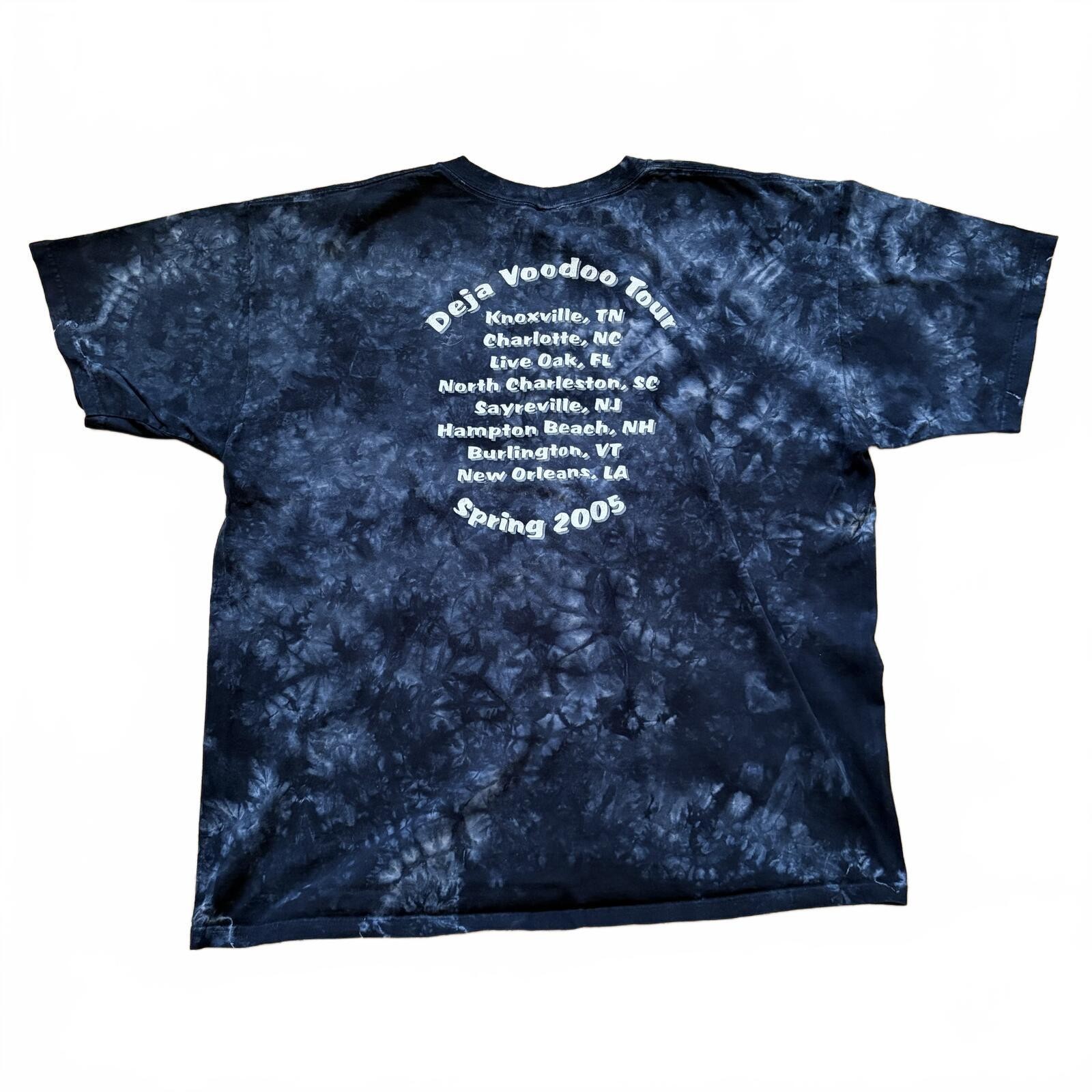 Gov't Mule Deja Voodoo Spring Concert Tour 2005 T-Shirt Tie-Dye Government XL gallery