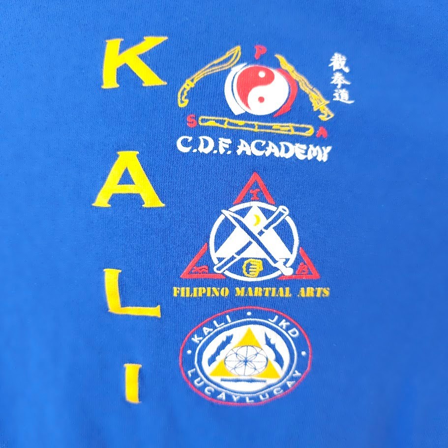 Kali Eskrima T Shirt Mens Size Large Blue Filipino Fighting Arts Philippines gallery