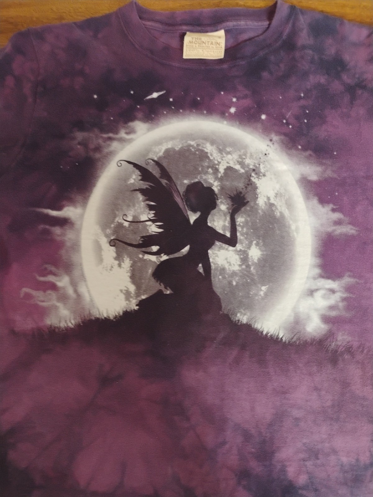 The Mountain Fairy Moon Shirt Mens Fits M Tie Dye RARE Utah Shakespeare Festival gallery