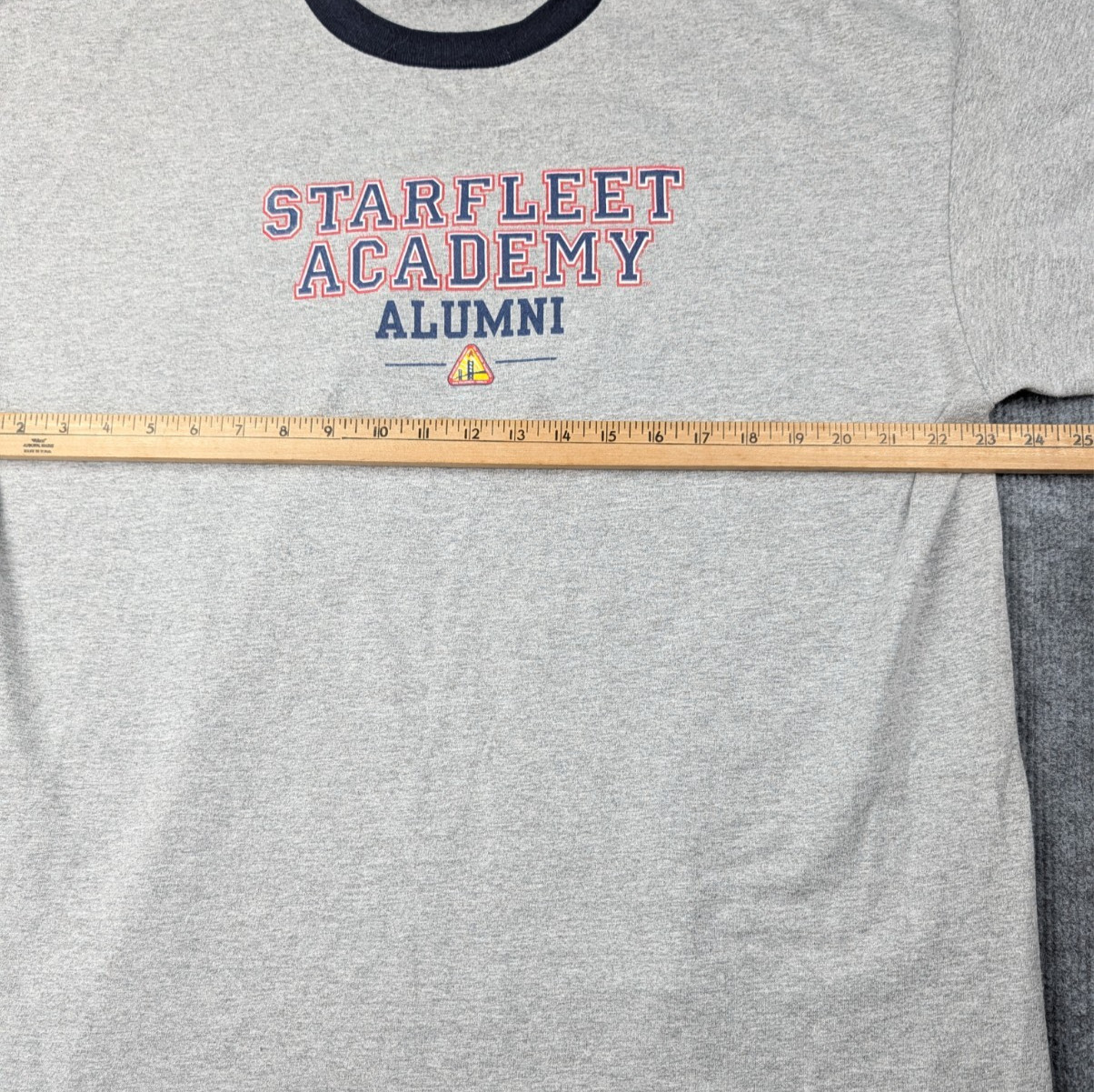 Vintage Star Trek Shirt Mens 2X Raglan Tee The Experience 90s Retro Sci Fi Retro gallery