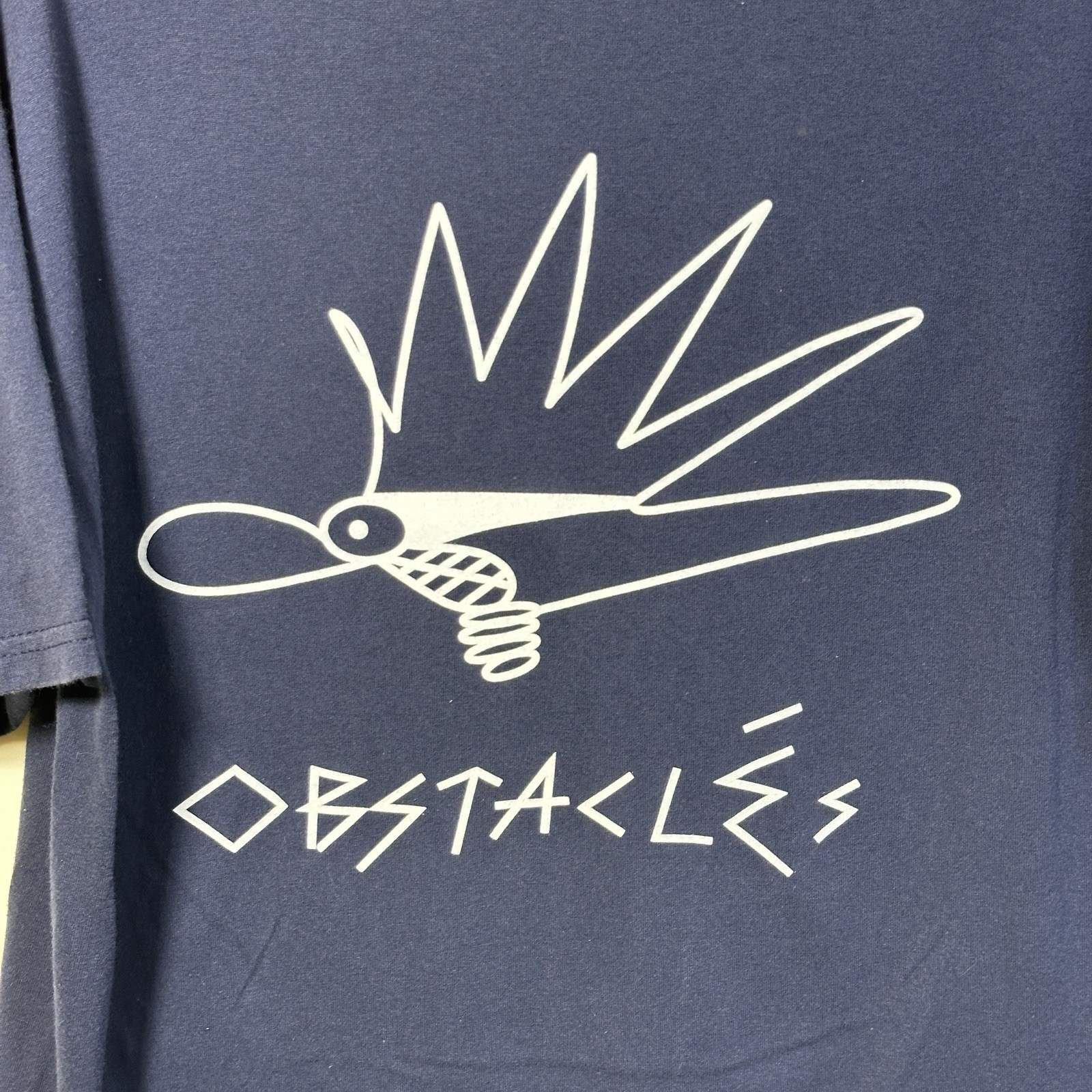 Vintage Y2K Double Sided Wimpify Obstacles Large T-Shirt Punk Streetwear Funky L gallery