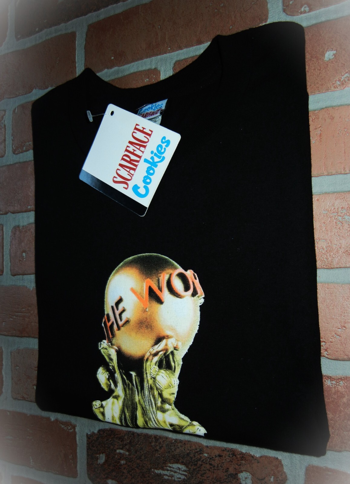 COOKIE$ T Shirt SCAREFACE Black $old Out HEAT LAST ONE Cookies X Scareface SF XL gallery