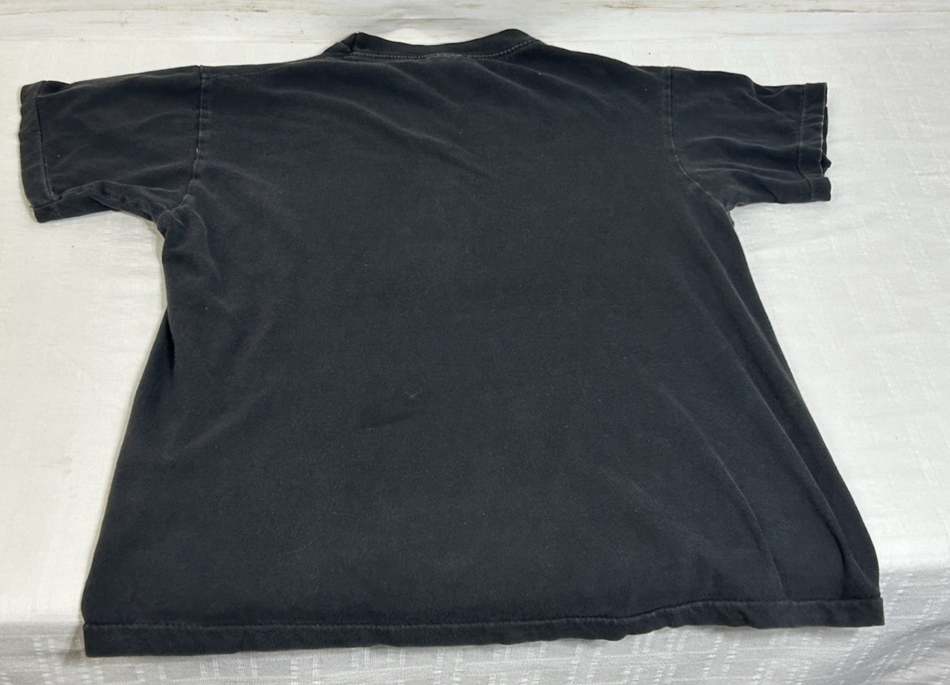 Vtg. 90's Skeleton Tourchamp Boners Men Single Stitch T-Shirt Size SLIM LARGE gallery