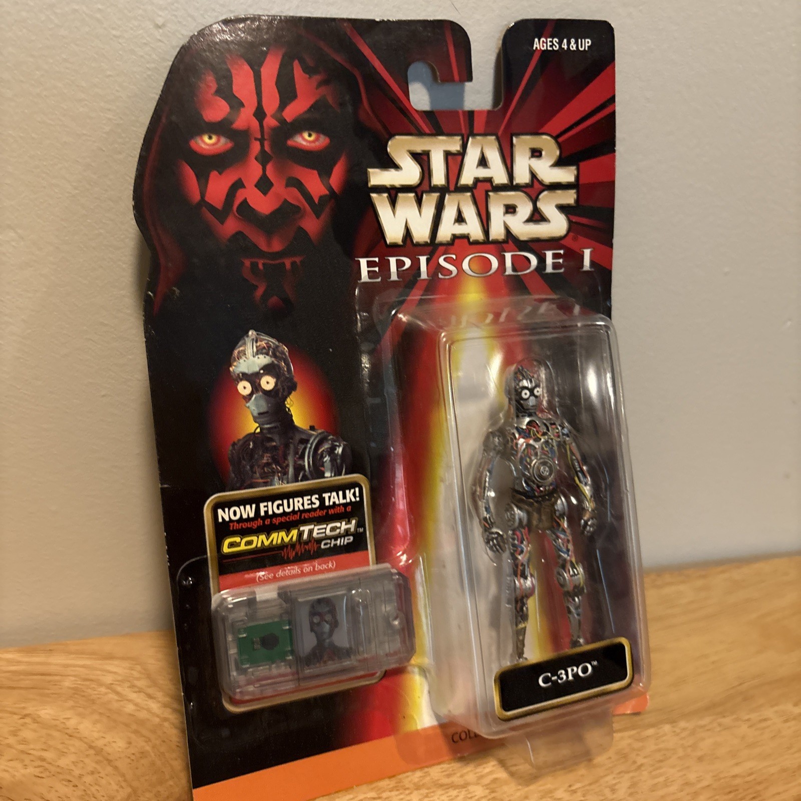 Star Wars Episode 1 C-3PO Hasbro 1998  with CommTech Chip, in box