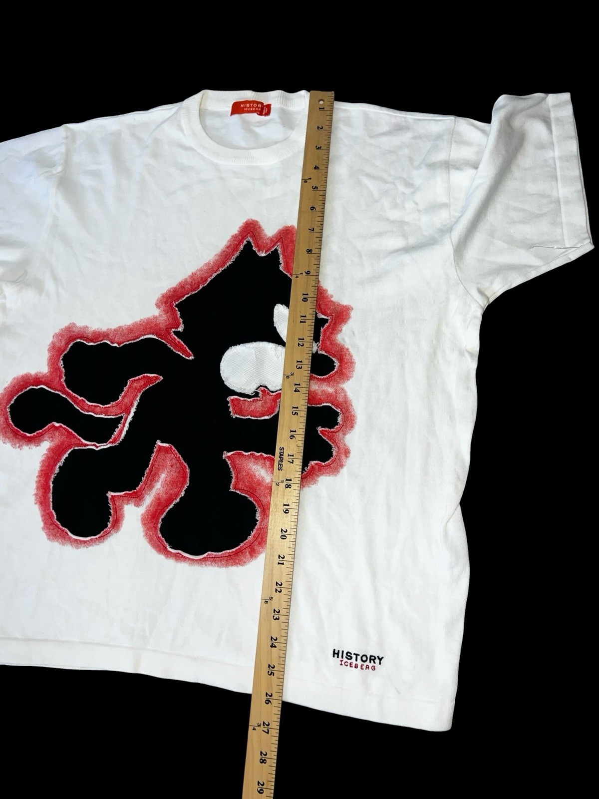 Vintage 2003 Iceberg History Felix The Cat Shirt Made Italy gallery