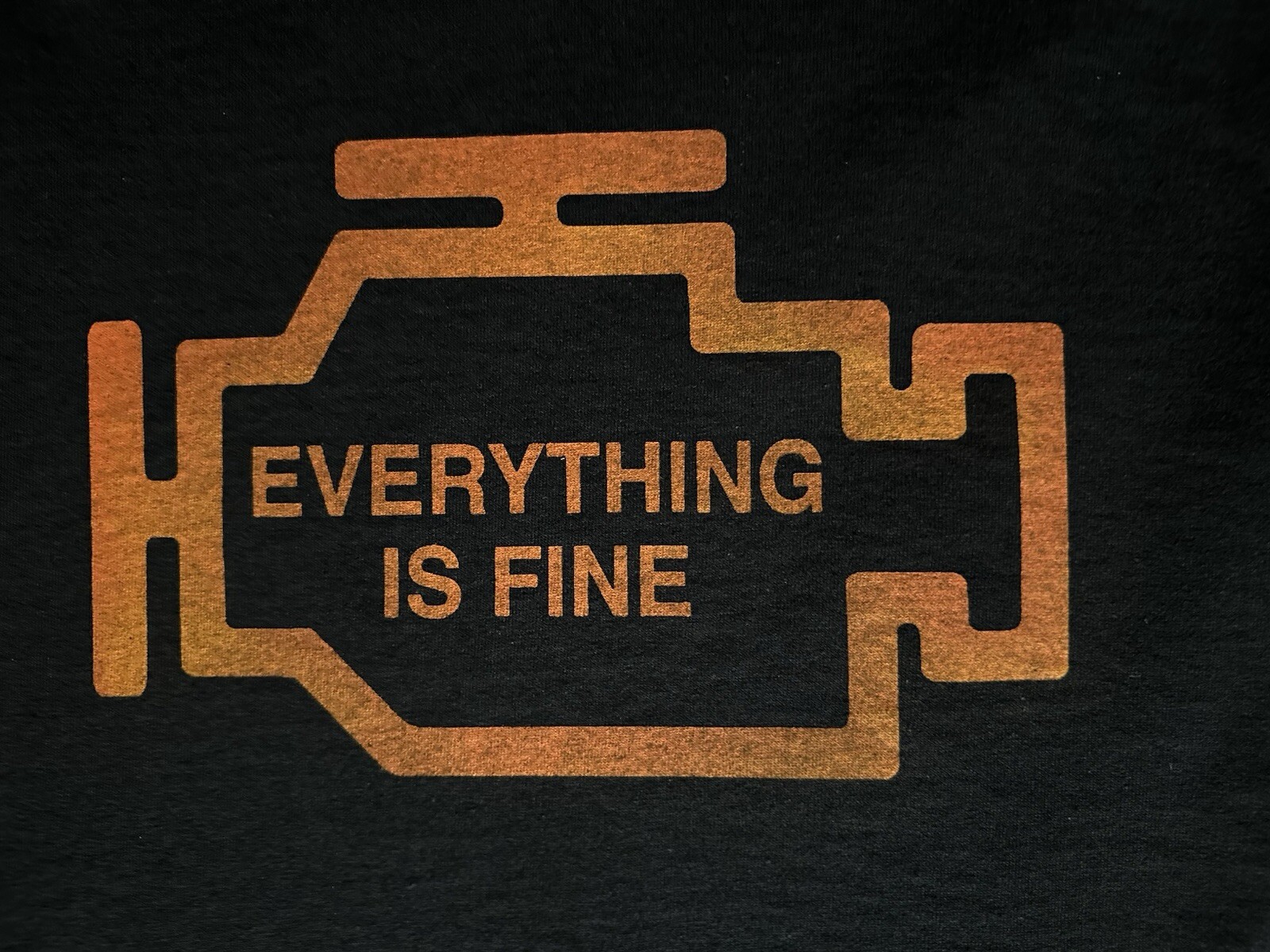 Check Engine Light T Shirt JDM Honda Civic Toyota Supra Subaru BMW Nissan 2JZ gallery