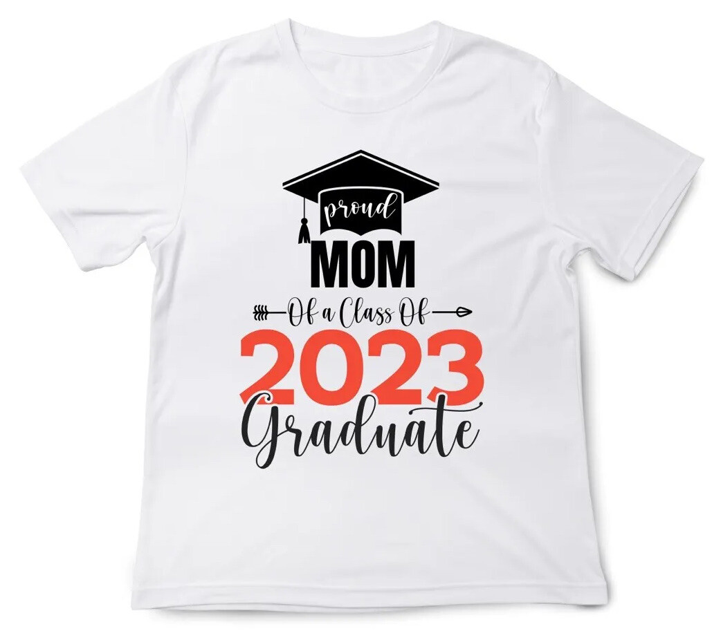Proud Mom of a 2023 Graduate Unisex T-Shirt Choose Color and Size gallery