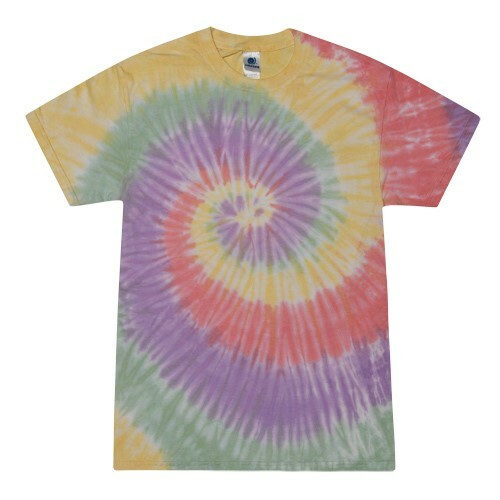 Handmade Tie Dye Shirts Colored Kids & Adults Men & Women 100% Pre-Shrunk Cotton gallery