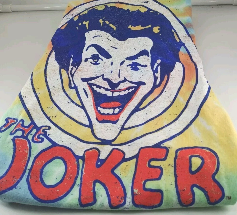 GILDAN HEAVY COTTON The Joker Mens SM / Kid's LG Tie Dye T-shirt True To Size gallery