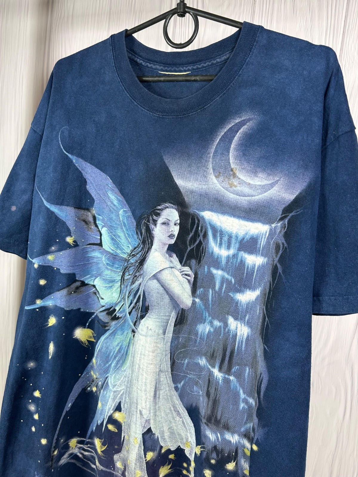 Vintage Fairy Pixie The Mountain Shirt Fantasy Moon gallery