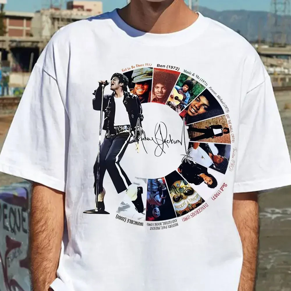 Michael Jackson Timeless Pop Music Graphic Tee, MJ King of Pop Youth Shirt