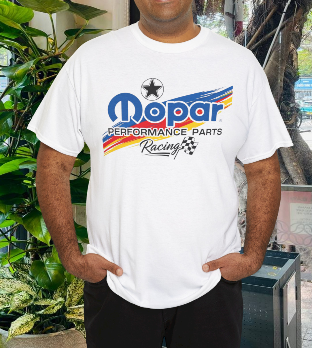 New Mopar Racing Performance Sport Logo American Funny T Shirt USA