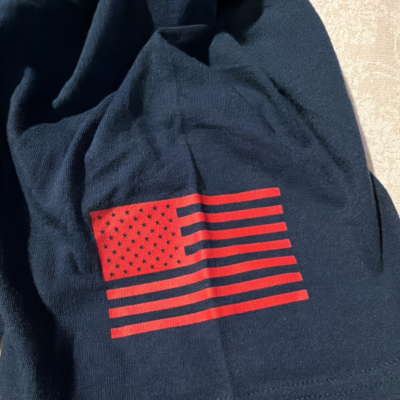Under Armour American Pride USA Freedom Short Sleeve T-Shirt Blue Sz XL gallery