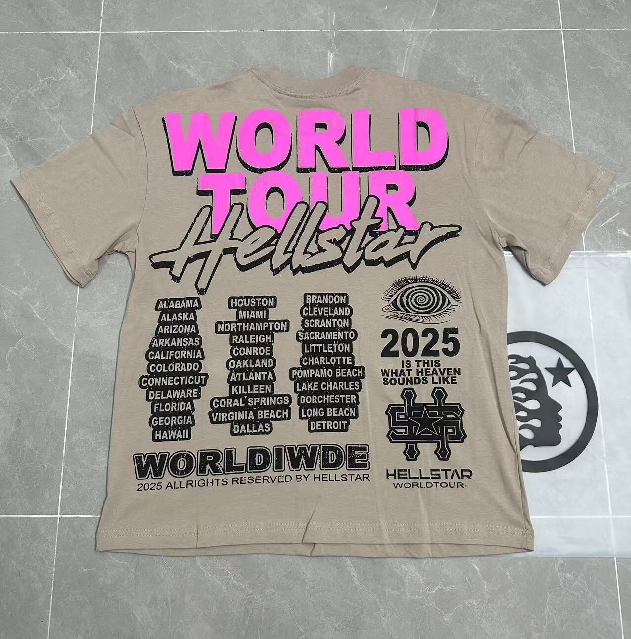 2025 NEW Hell Beauty Star Trendy High Street Cotton Short sleeved T-shirt gallery
