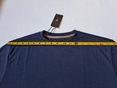 NWT Left Coast Tee Men’s Short Sleeve Pima Cotton Navy Blue T-Shirt Top Size M
