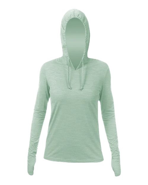ANETIK Women's Breeze Tech Hooded Long Sleeve T-Shirt - WSBRZH0 gallery