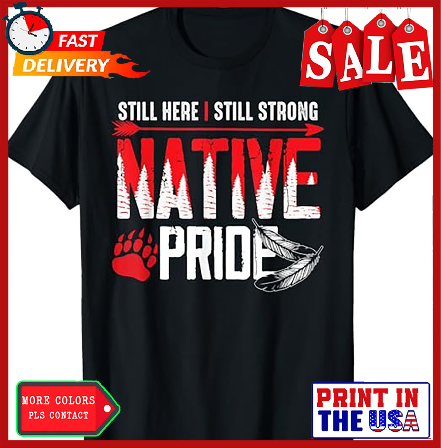 Native American Heritage Indigenous Pride Native American T-Shirt gallery