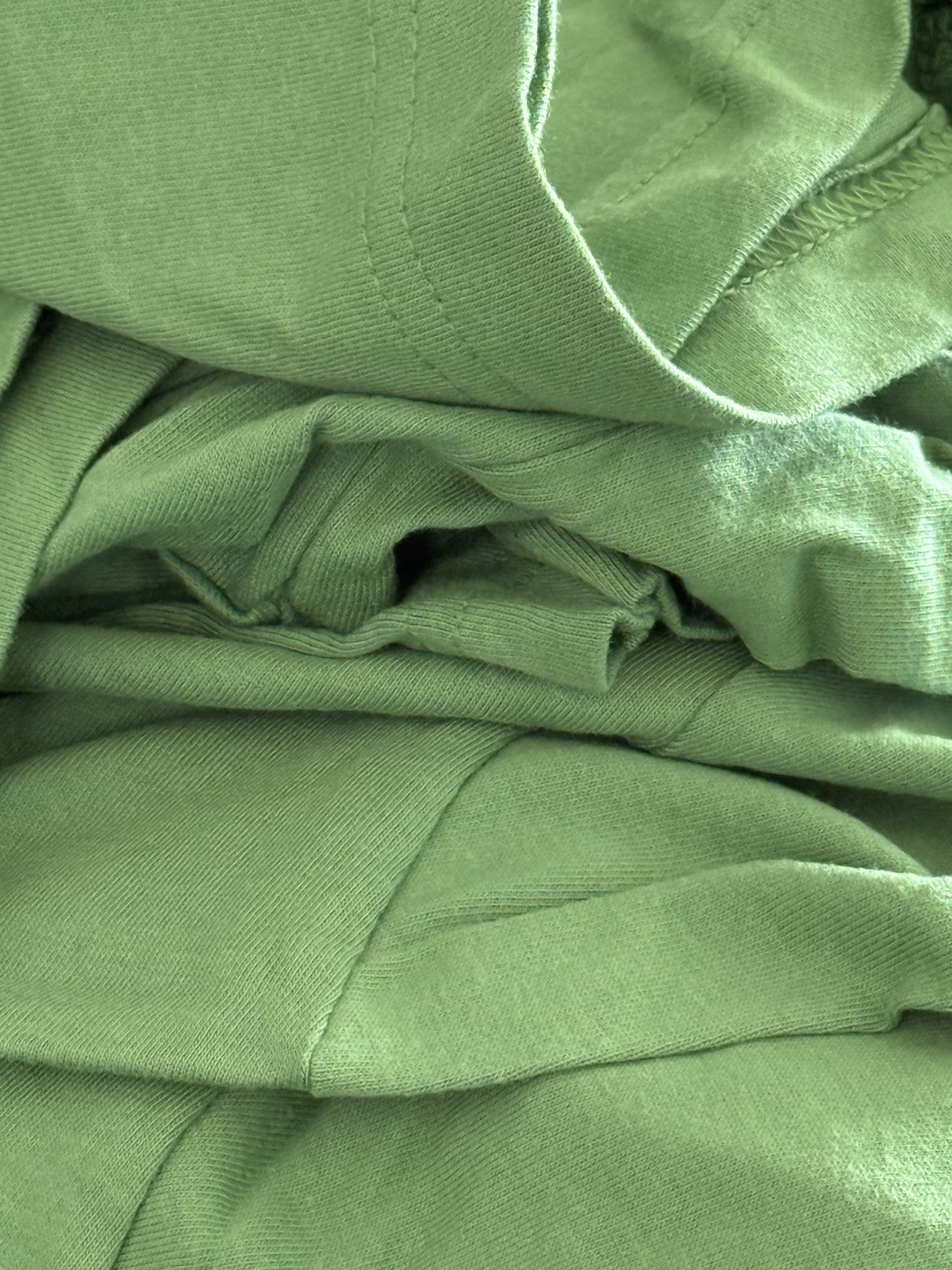 Canvas Green T-Shirt Size Large 100% Cotton gallery