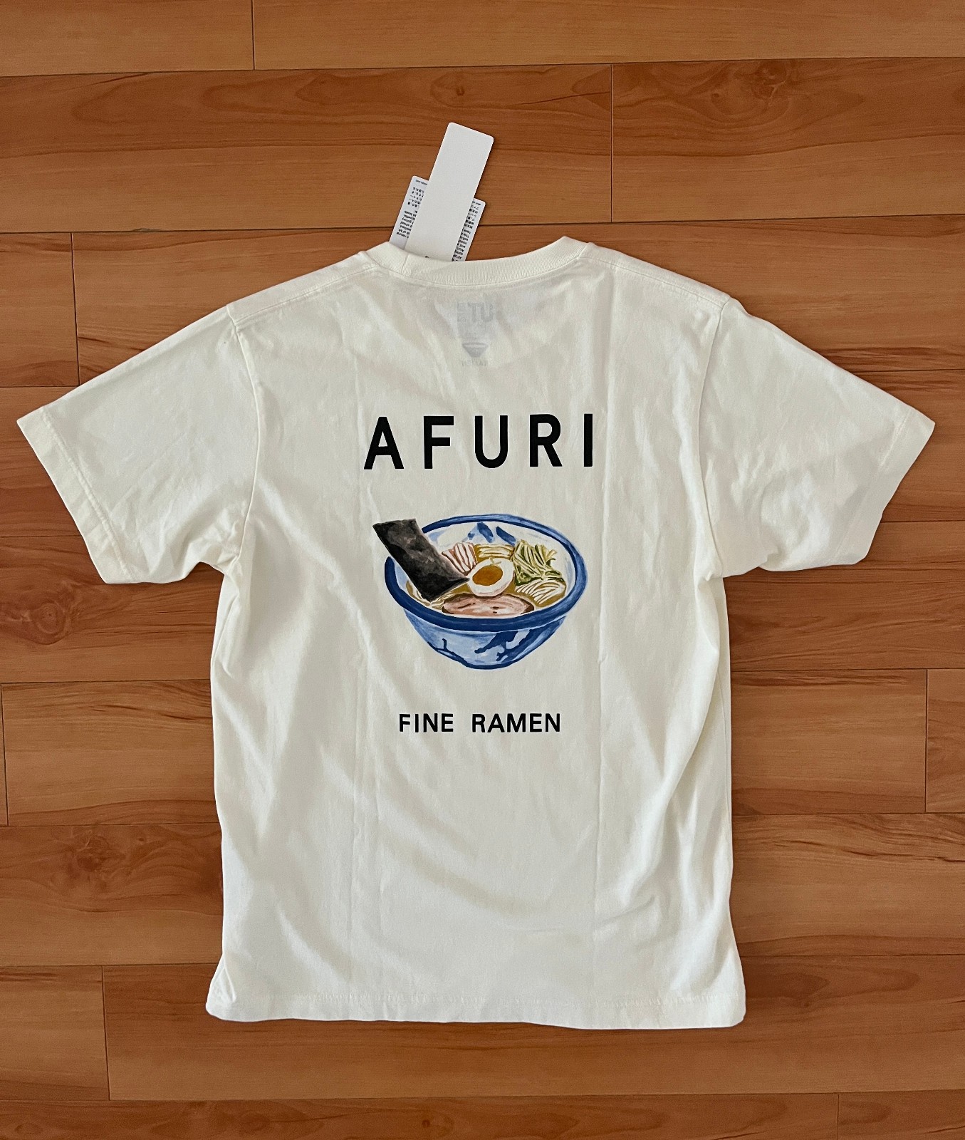 NWT Uniqlo UT Ramen Collection - AFURI T-Shirt Cotton Top, Sz S gallery