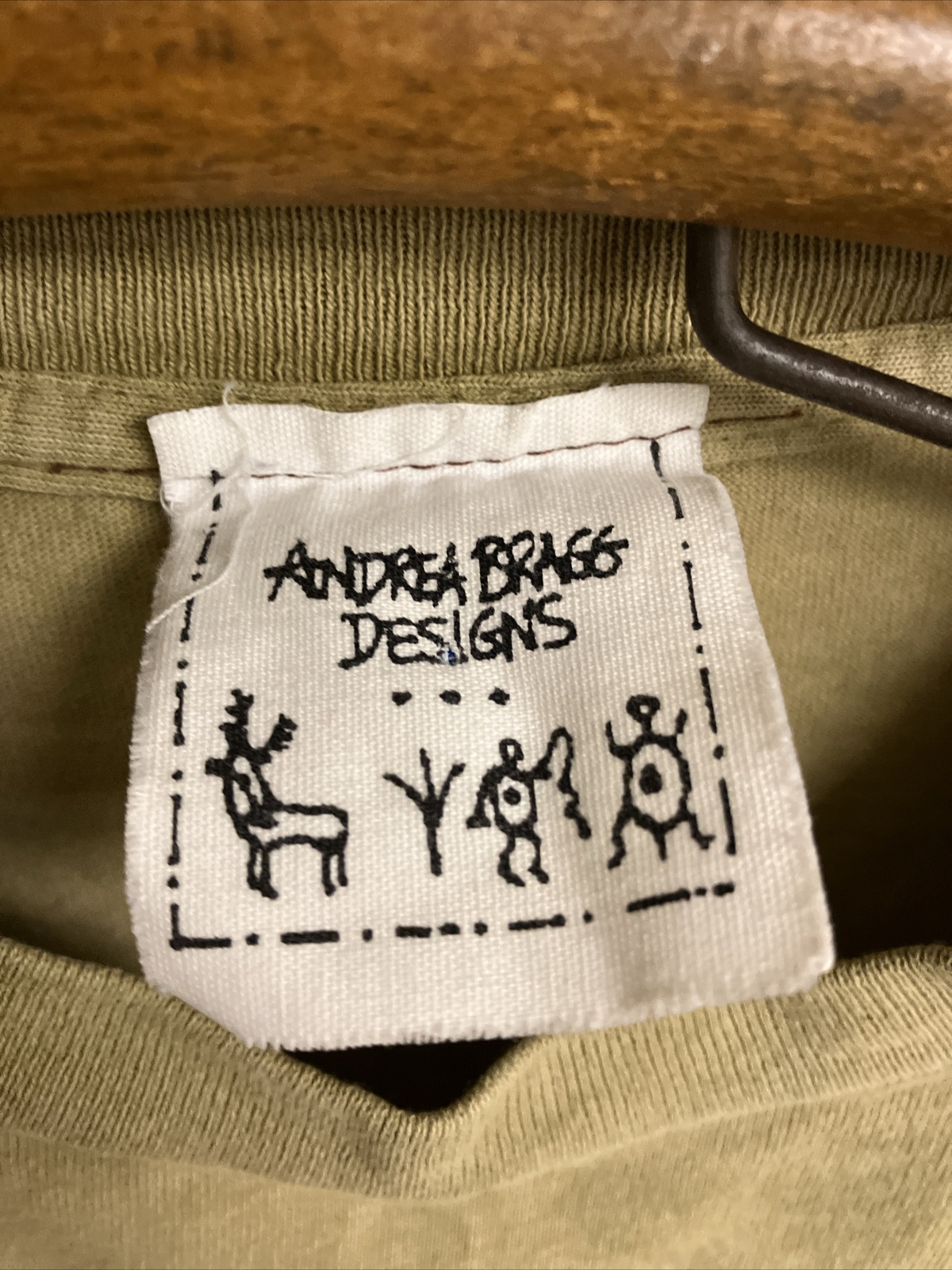 Andrea Bragg Design vintage single stitch graphic t shirt XL Made In Canada gallery