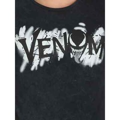 Marvel’s Venom Men’s size L ( 42 ) Mineral Wash Graphic Tee color BLACK NEW