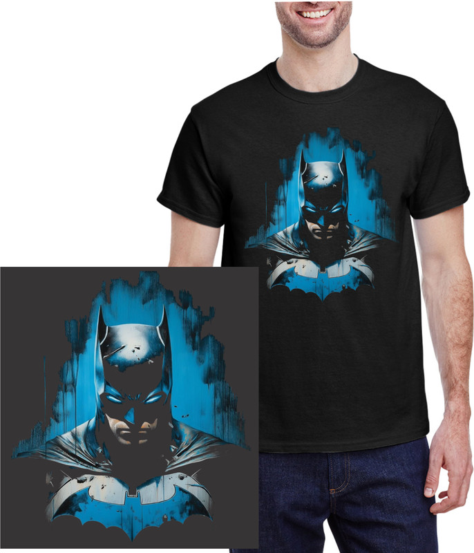 New With Tags / Batman BlackTee Shirt Quality Wicking Tee