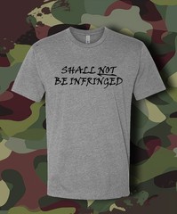 Shall Not be Infringed Gun Rights 2A AR15 Shirt – Adult & Youth sizes to 6XL