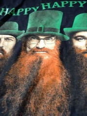 Duck Dynasty T-shirt Duck Commander Happy St Patricks Day Si Medium Black Green