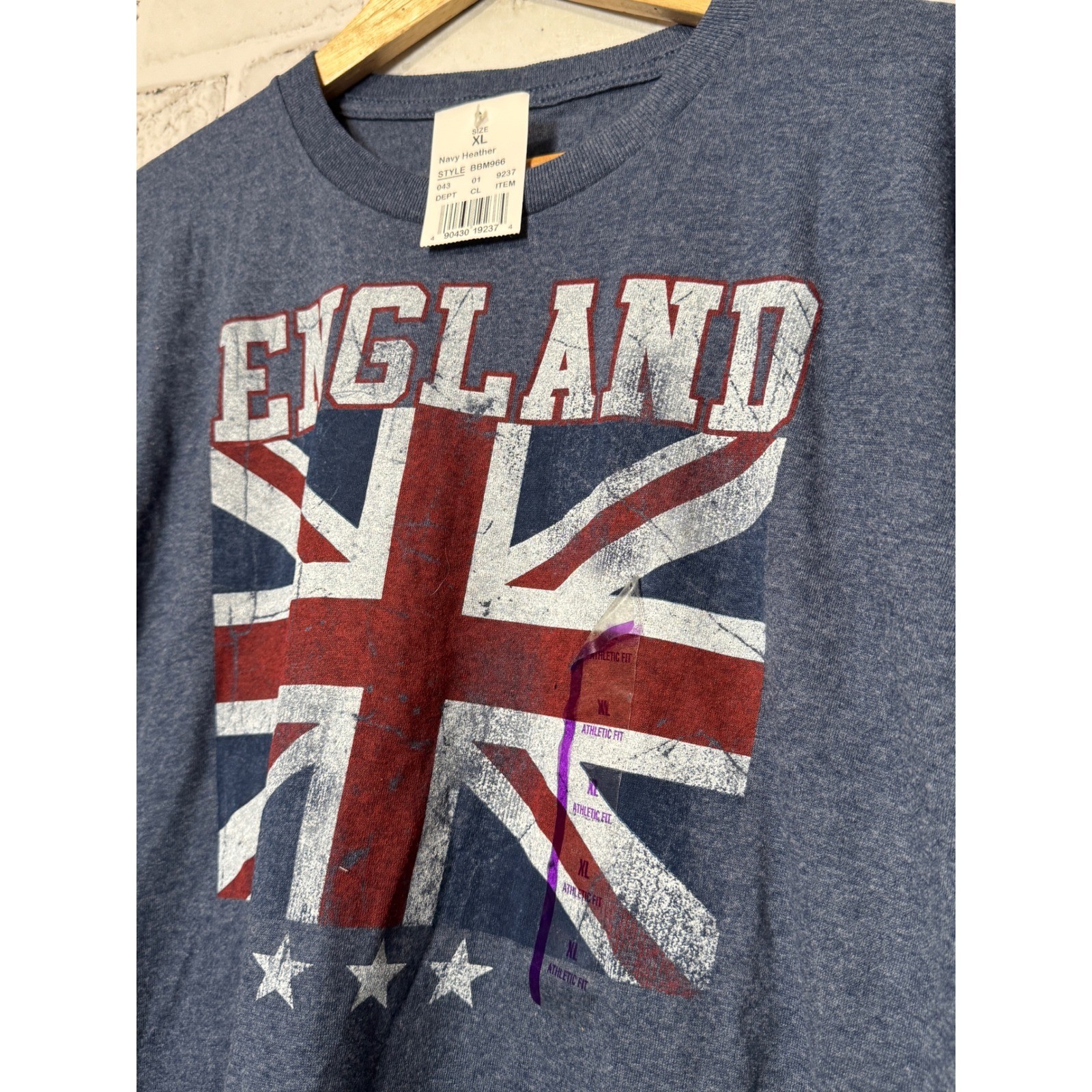 England British Flag Union Jack Graphic T-Shirt Patriotic XL Extra Large gallery