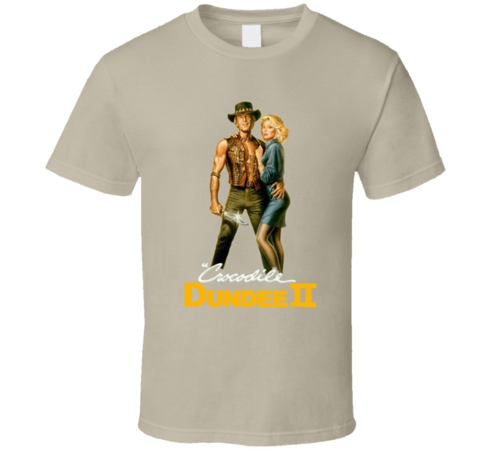 Crocodile Dundee 2 Retro 80's Movie T Shirt gallery