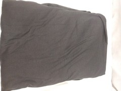 Hanes Black Layflat Collar Tagless Crew Neck T-Shirts 4 Pack Size XL