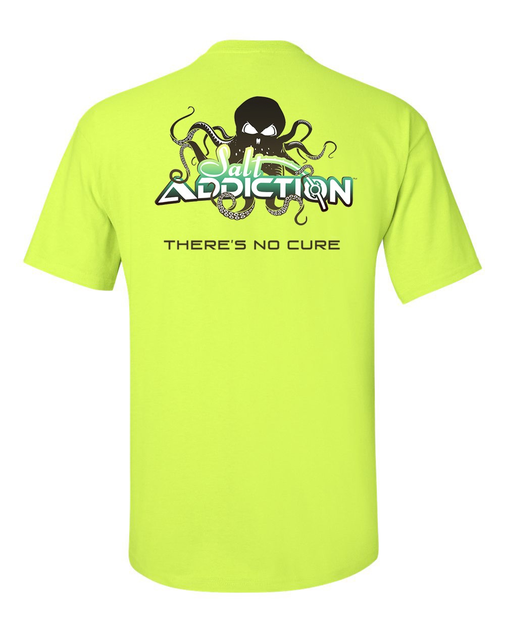 Salt Addiction Octopus Saltwater Fishing Short Sleeve T Shirt Ocean gallery