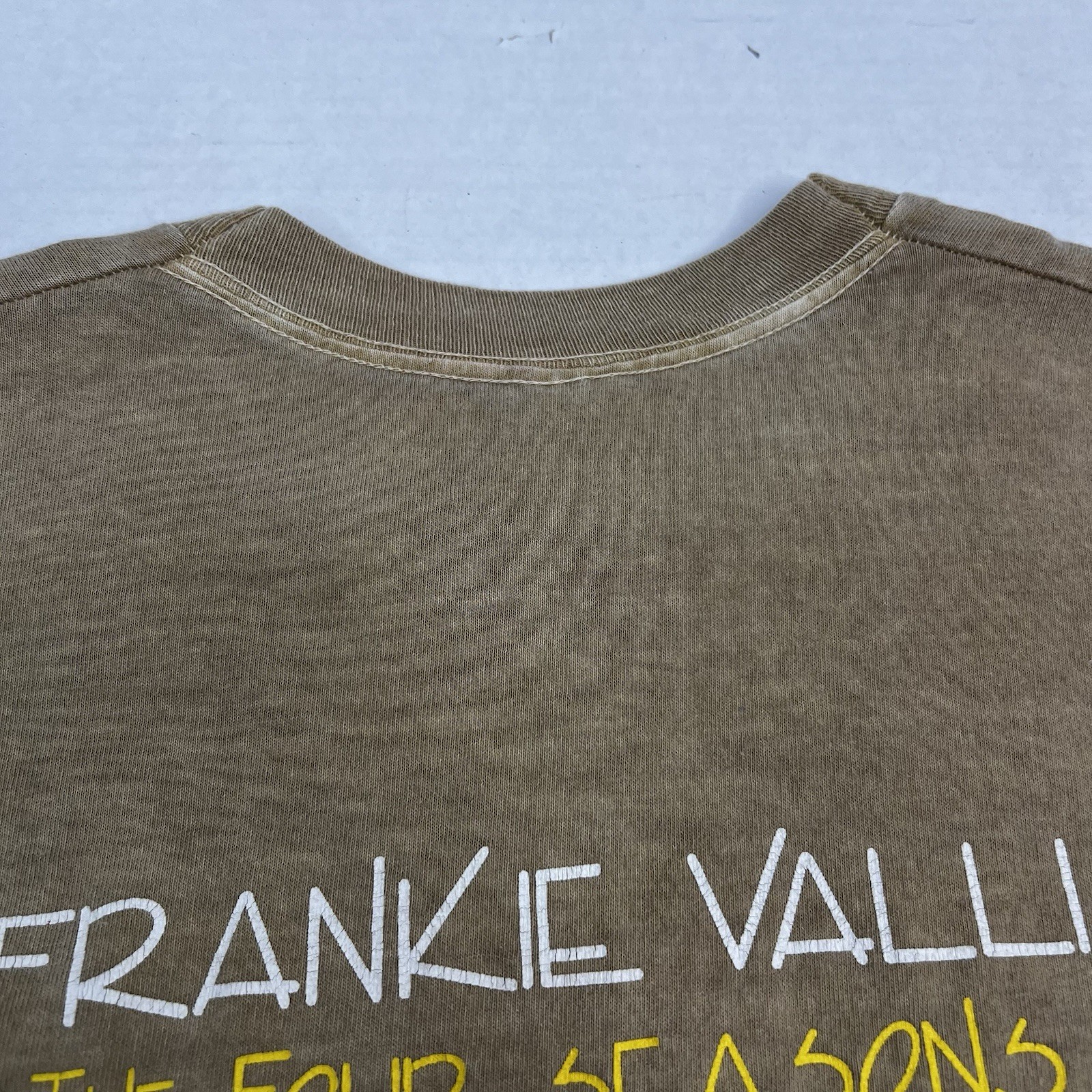 Vintage 1995 Frankie Vallie Four Seasons Band Tour T Shirt Excellent Size M gallery