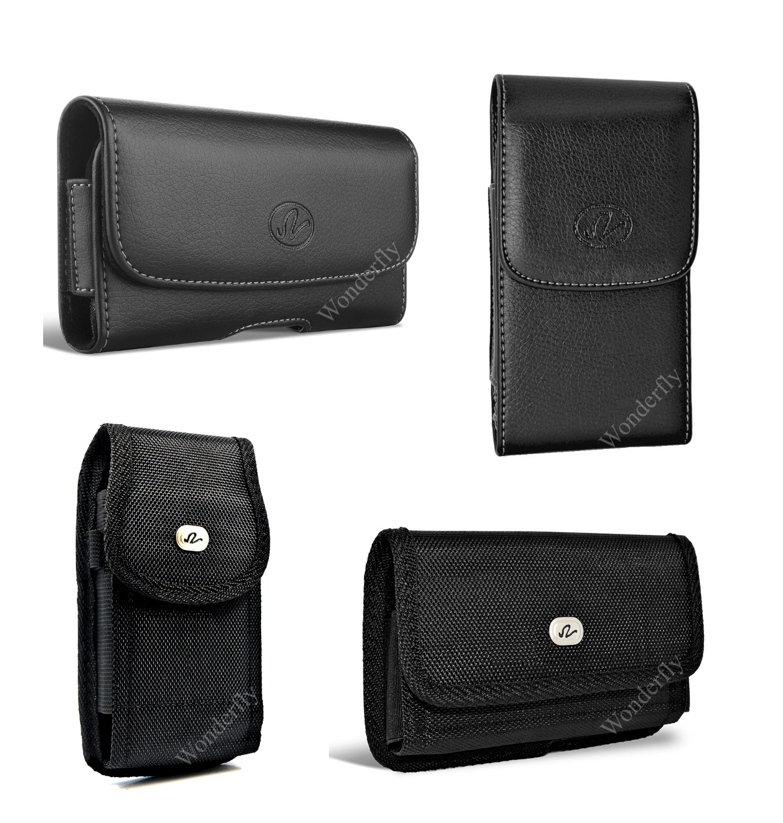 Pouch for HTC One E9 Plus or One E9 (5.5″) phone with a protective case on it