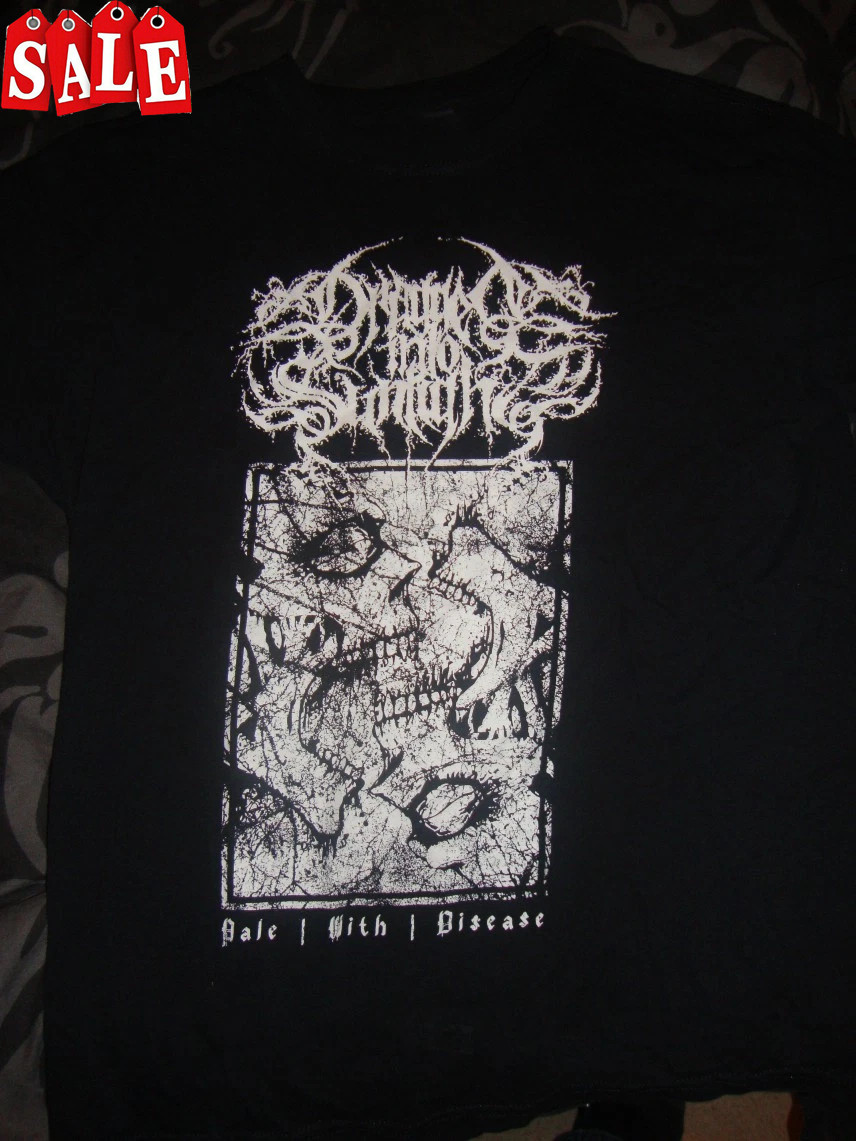 HOT! Dragged into Sunlight Black Cotton Shirt Full size S-5XL GT3872