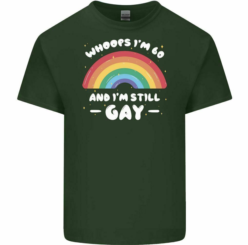 I'm 60 And i'm Still Gay Men's Funny T-Shirt LGBT Pride Day 60th Birthday Gift gallery