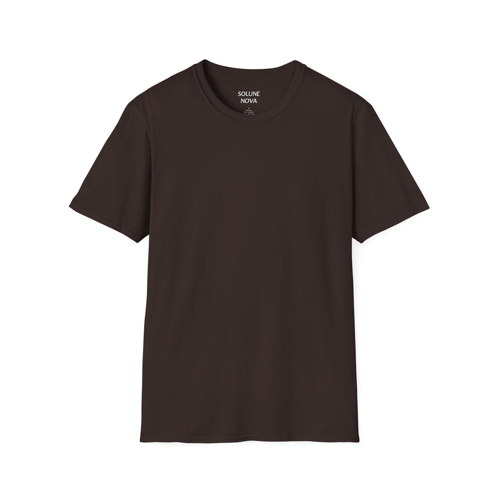 Unisex Softstyle Dark Chocolate T-Shirt - Cozy Casual Wear gallery