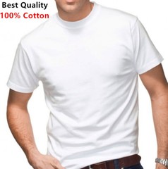 3-12-Pack Crew-Neck For Men’s 100% Cotton Tagless T-Shirt Undershirt Tee White