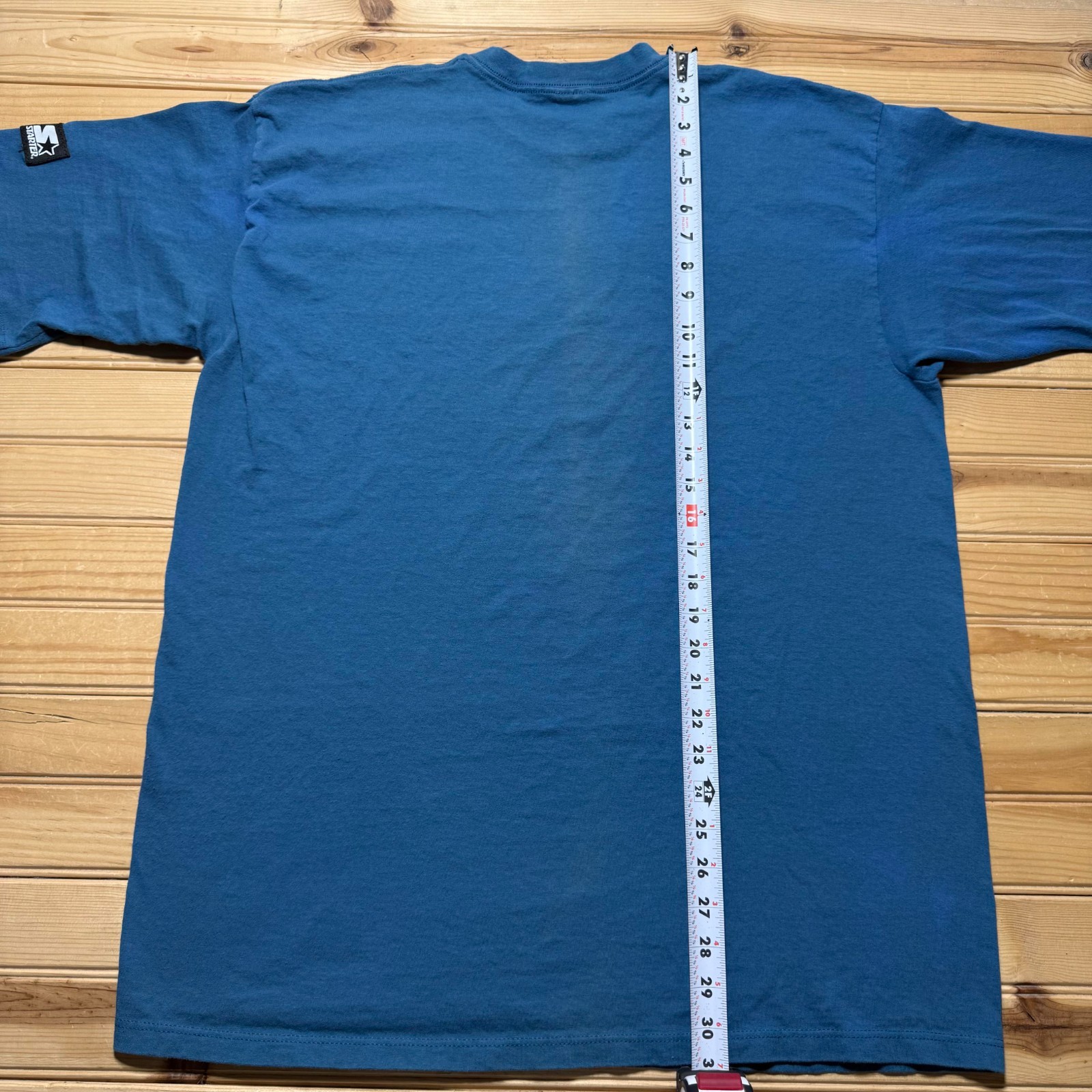 Vintage 90s Starter Blank Streetwear Minimalist Single Stitch T-Shirt USA - XL gallery