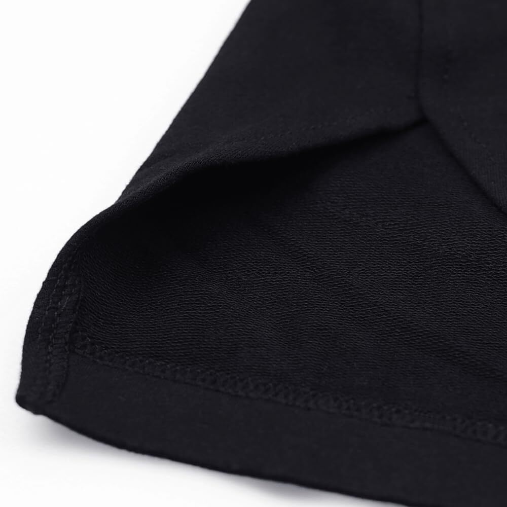 Mens 3" Inseam Running Shorts with Large Run Side Split Large, Black gallery