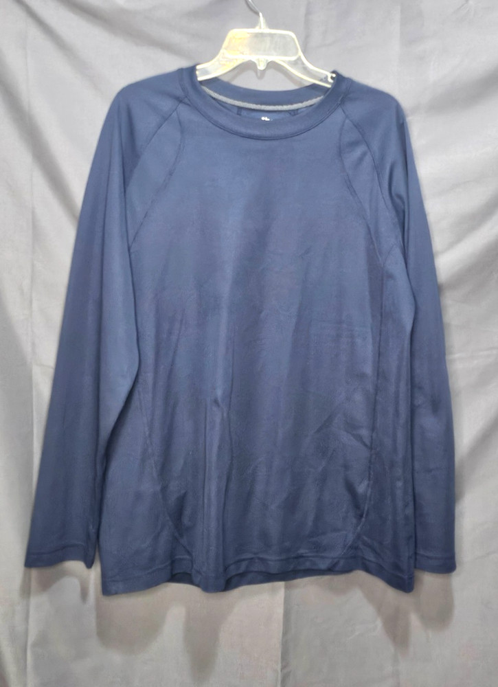 BCG - Blue Polyester Pullover Shirt - XL