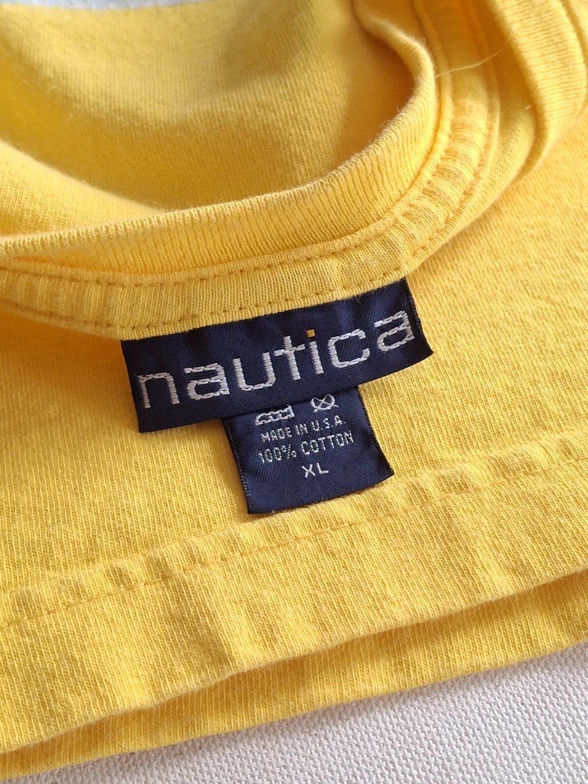 Vintage Y2K Nautica Made In USA "H2000" Men's XL Graphic Short-Sleeve T-Shirt gallery